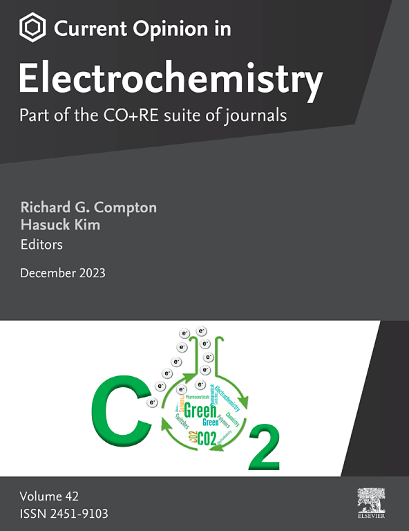 Go to journal home page - Current Opinion in Electrochemistry